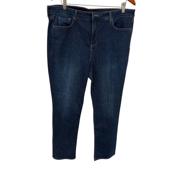 NYDJ Blue High-Waisted Jeans - Picture 6 of 6
